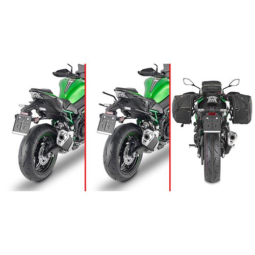 GIVI Telaietti REMOVE-X sgancio rapido per borse laterali per KAWASAKI Z 900 2020 / 2023