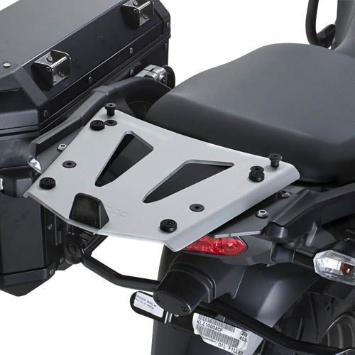 GIVI Attacco posteriore in alluminio anodizzato per bauletto MONOKEY per KAWASAKI VERSYS 1000 / SE 2012 / 2023