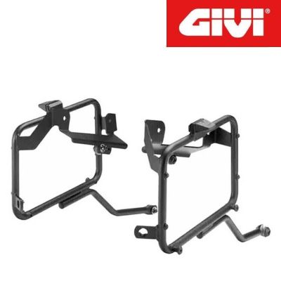 GIVI Portavaligie laterale specifico PL ONE-FIT per valigie MONOKEY per KTM ADVENTURE 790 2023 - SMT 890 2023