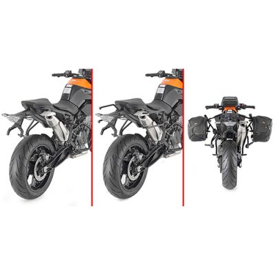 Telaietti GIVI TR7708 Remove-X Sgancio Rapido per KTM 890 Duke R