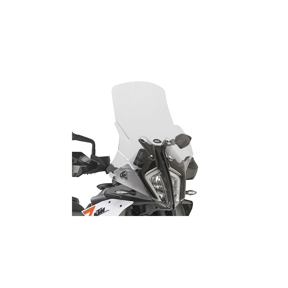 Kit Parabrezza GIVI D7716ST + Attacchi per KTM 890 SMT 2023 - 2025