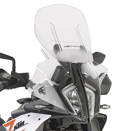 GIVI Cupolino AIRFLOW trasparente scorrevole con attacchi per KTM SMT 890 2023