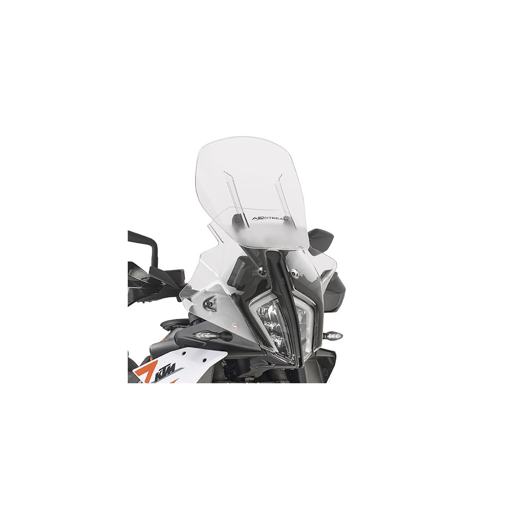 GIVI Cupolino AIRFLOW trasparente scorrevole con attacchi per KTM SMT 890 2023