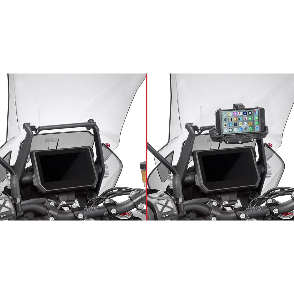 Traversino GIVI FB7706 Porta GPS Smartphone per KTM 1290 Adventure