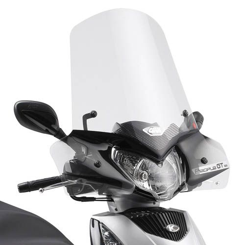 Kit Parabrezza GIVI 443A Trasparente con Attacchi A443A per People GTi