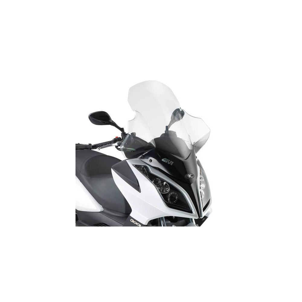 GIVI D294ST Parabrezza trasparente per KYMCO Downtown 125i-200i-300i 2009 / 2017 - XTown 125-300 2016 / 2026