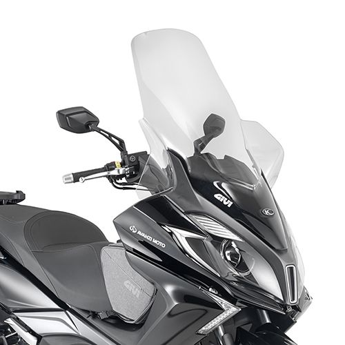 GIVI D6107ST Parabrezza trasparente per KYMCO Downtown ABS 125i / 350i 2015 / 2023