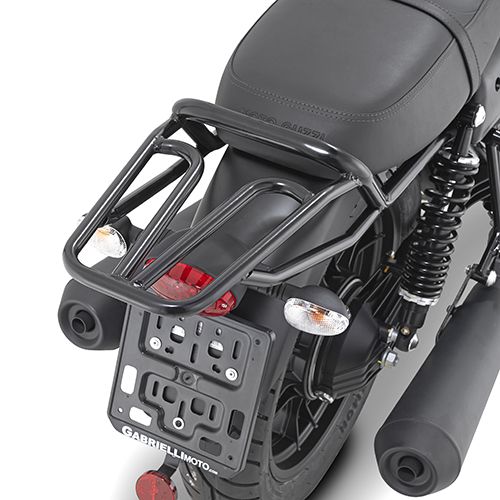 Attacco Nero Lucido GIVI SR8201 per Moto Guzzi V7 III 2017 - 2020