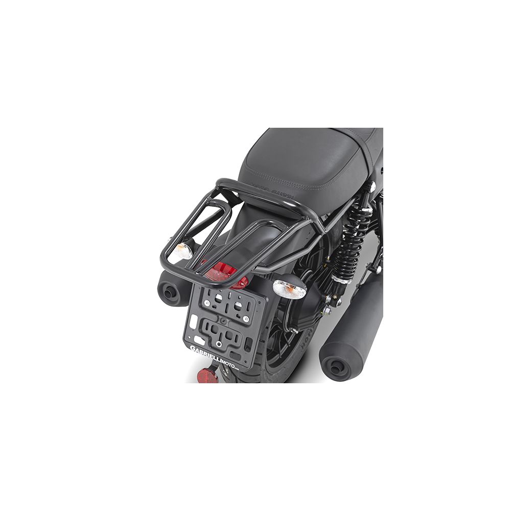 Attacco Nero Lucido GIVI SR8201 per Moto Guzzi V7 III 2017 - 2020