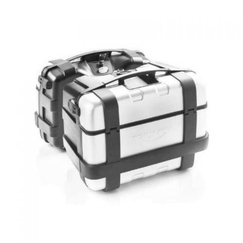 Coppia Valigie GIVI TRK46PACK2 Trekker 46 Litri Monokey Alluminio