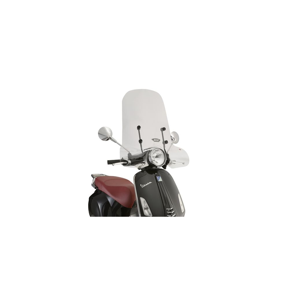 Parabrezza GIVI 5608A con Attacchi A5608A per Piaggio Vespa Primavera 2014 - 2026