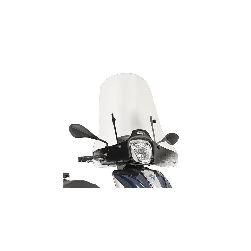 Parabrezza GIVI 5612A con Attacchi A5606A per Piaggio Medley 2016 - 2019