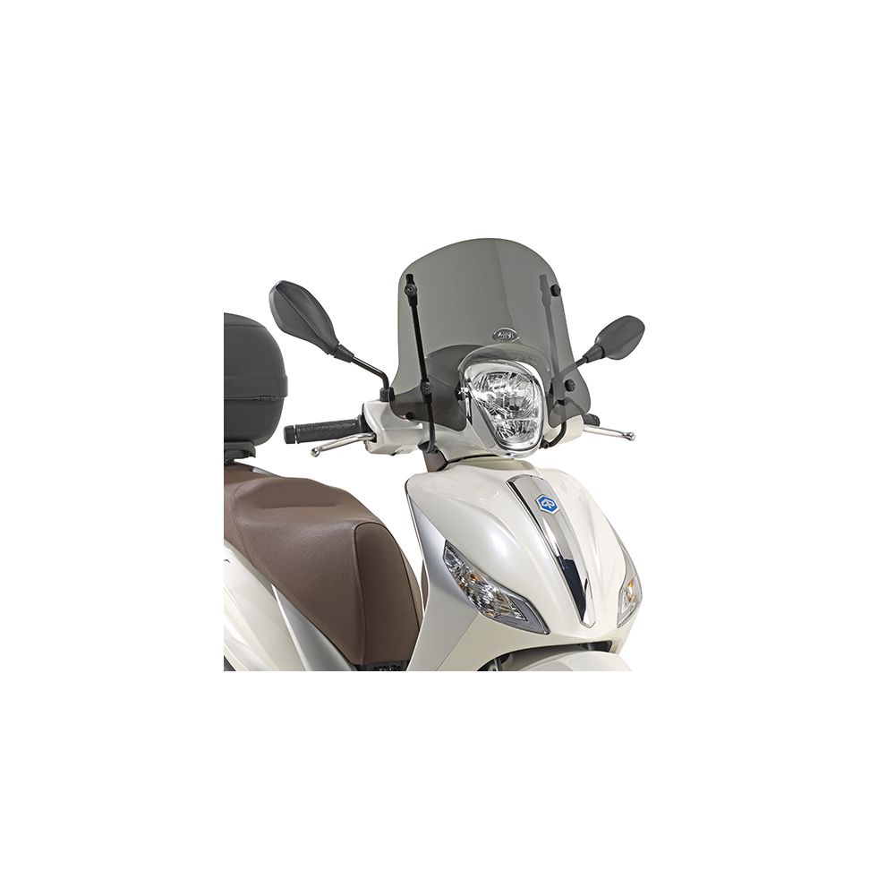 Cupolino GIVI 5612S con Attacchi A5606A per Piaggio Medley 2016 - 2019