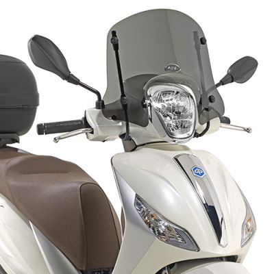 Cupolino GIVI 5612S con Attacchi A5606A per Piaggio Medley 2016 - 2019