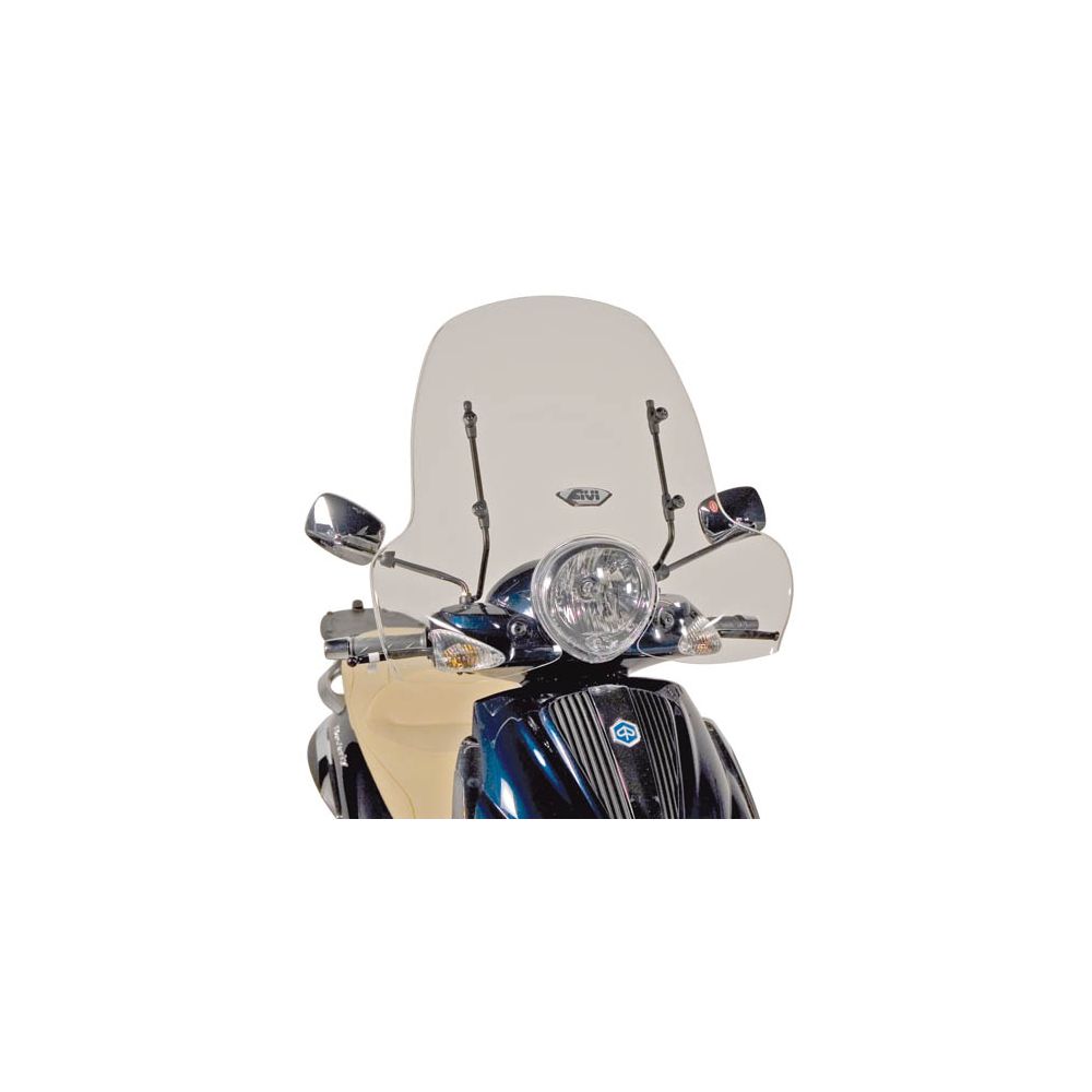 Parabrezza GIVI 103A con Attacchi A103A per Piaggio Beverly 2003 - 2010
