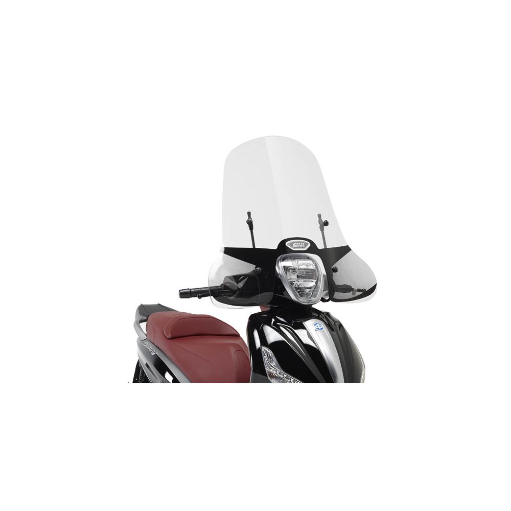 Parabrezza GIVI 5606A con Attacchi A5606A per Piaggio Beverly 2010 - 2020