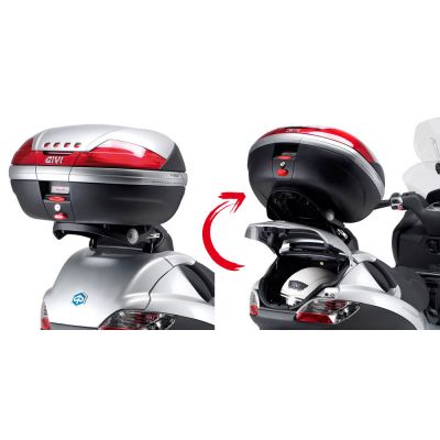Attacco GIVI SR134 con Piastra Monokey per Piaggio MP3 125 - 500