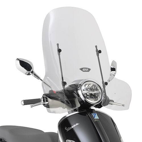 Parabrezza GIVI 104A con Attacchi A5620A per Piaggio Vespa GTS 2023 - 2026