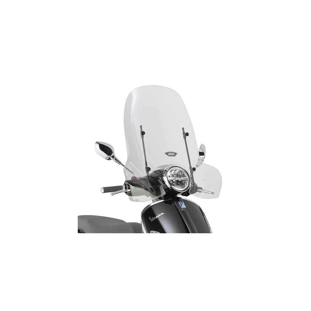 Parabrezza GIVI 104A con Attacchi A5620A per Piaggio Vespa GTS 2023 - 2026