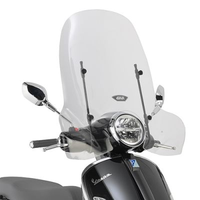 Parabrezza GIVI 104A con Attacchi A5620A per Piaggio Vespa GTS 2023 - 2026