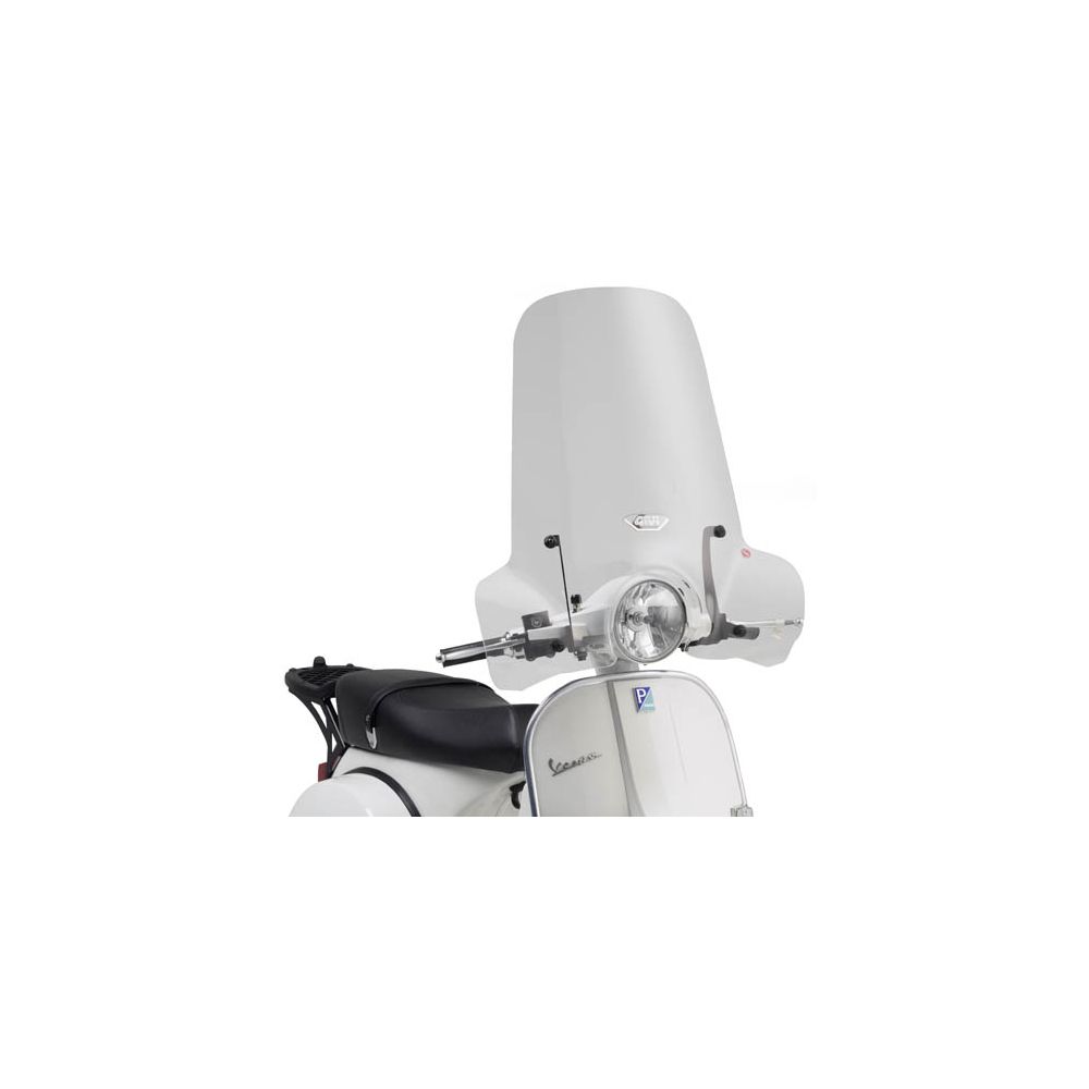 Parabrezza GIVI 642A con Attacchi A5603A per Piaggio Vespa PX 2011 - 2017