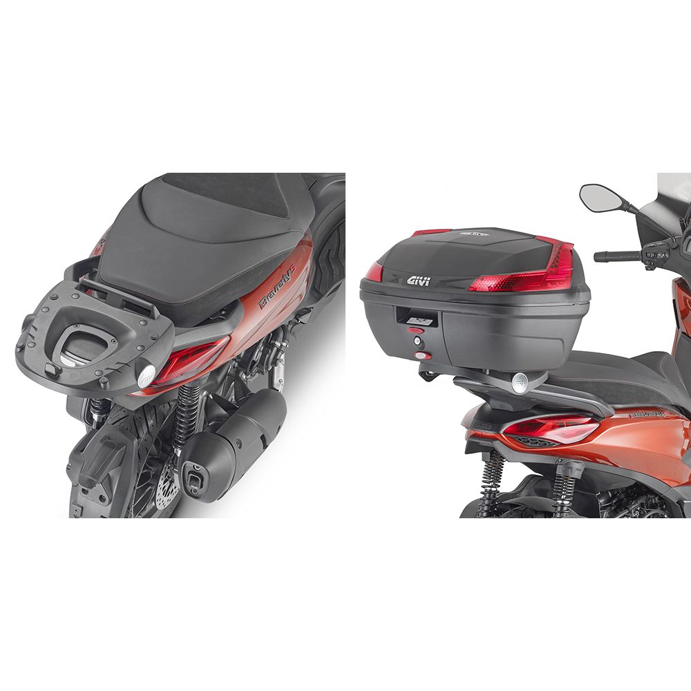 Attacco Posteriore GIVI SR5616 Monolock per Piaggio Beverly 300 400