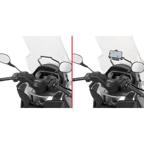 Traversino GIVI FB5619 Porta GPS per Piaggio MP3 HPE 2022 - 2026