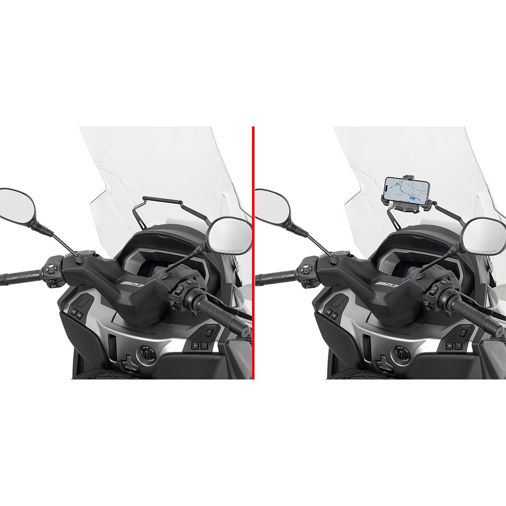 Traversino GIVI FB5619 Porta GPS per Piaggio MP3 HPE 2022 - 2026