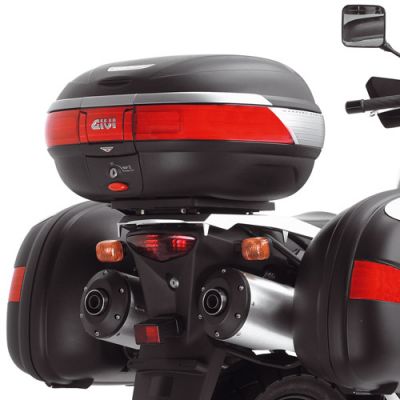 Attacco Posteriore GIVI E528 con Piastra Monokey per Suzuki V-Strom