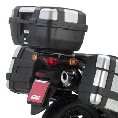 Attacco GIVI SR3101 con Piastra Monokey per Suzuki V-Strom 650 11-16