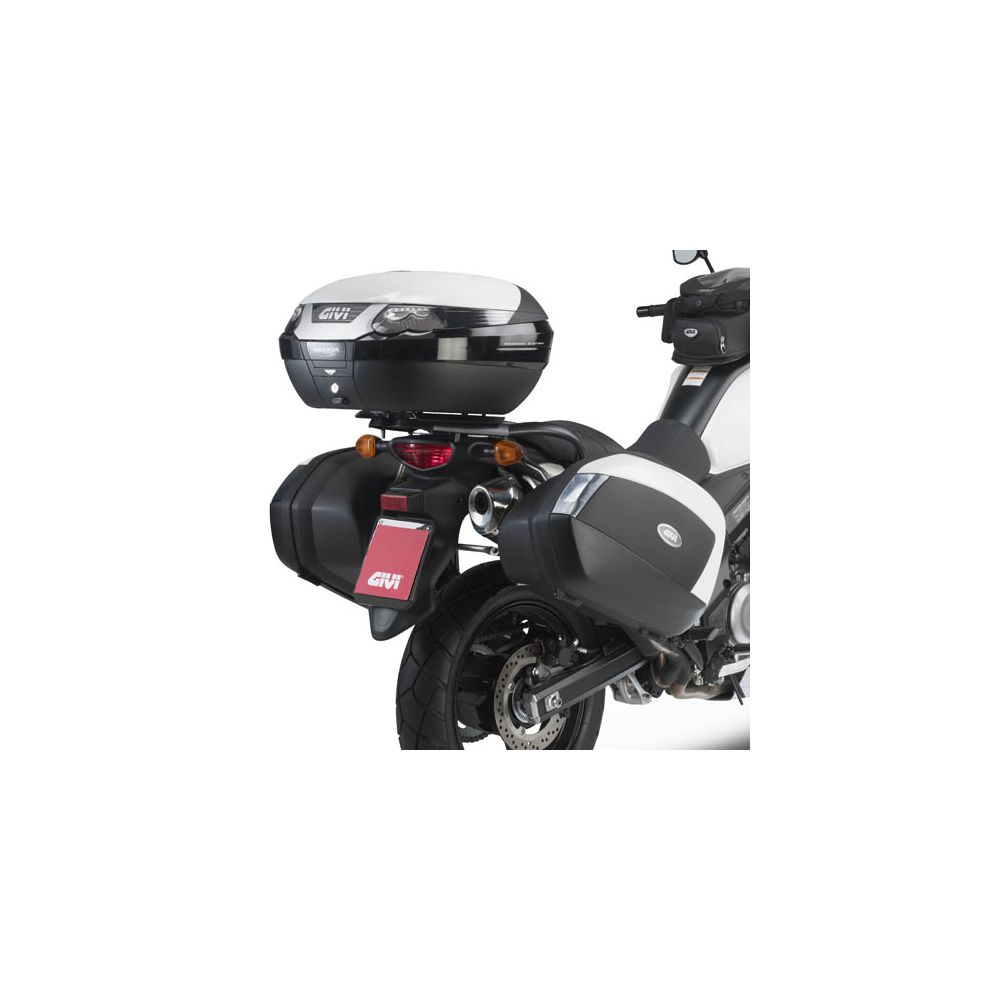 Telai Laterali GIVI PLX3101 Monokey Side per Suzuki V-Strom 650 11-16