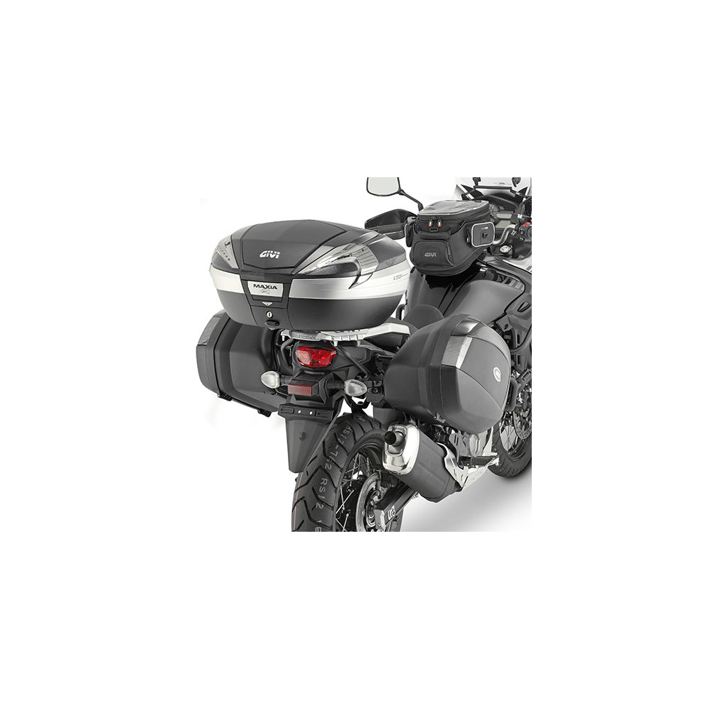 GIVI PLX3112 Portavaligie laterale per valigie V35 - V37 MONOKEY SIDE per SUZUKI DL 650 V-STROM 2017 / 2024