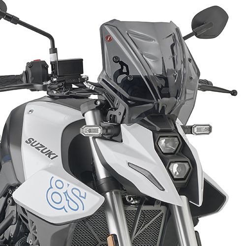 Kit Cupolino GIVI 3122S Fumé con Attacchi A3126A per Suzuki GSX-8S 2023 - 2026