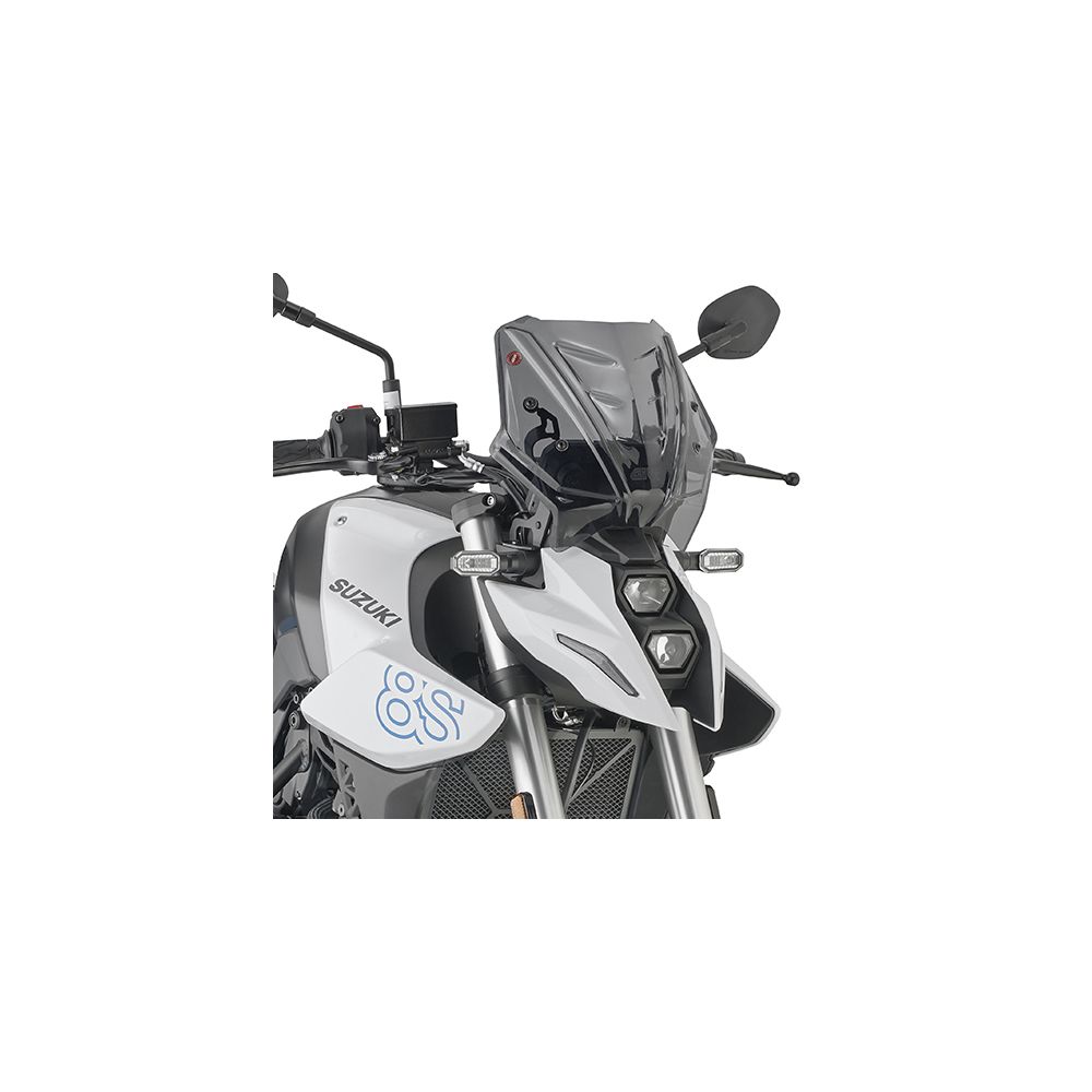 Kit Cupolino GIVI 3122S Fumé con Attacchi A3126A per Suzuki GSX-8S 2023 - 2026