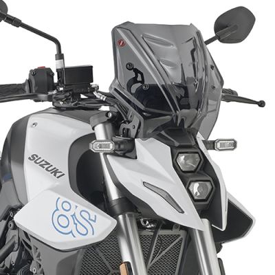 Kit Cupolino GIVI 3122S Fumé con Attacchi A3126A per Suzuki GSX-8S 2023 - 2026