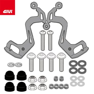 Kit Cupolino GIVI 3122S Fumé con Attacchi A3126A per Suzuki GSX-8S 2023 - 2026
