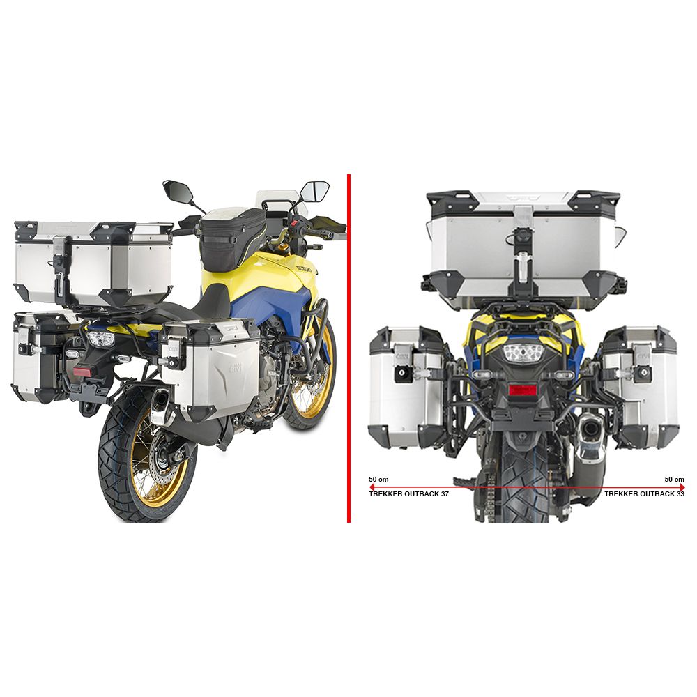 Telai GIVI PLOS3125CAM Scantonati Cam-Side per Suzuki V-Strom 800 2023 - 2026