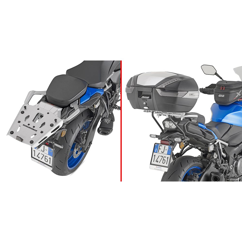 Attacco Alluminio GIVI SRA3128 per Suzuki GSX-S 1000 GX 2024 - 2026