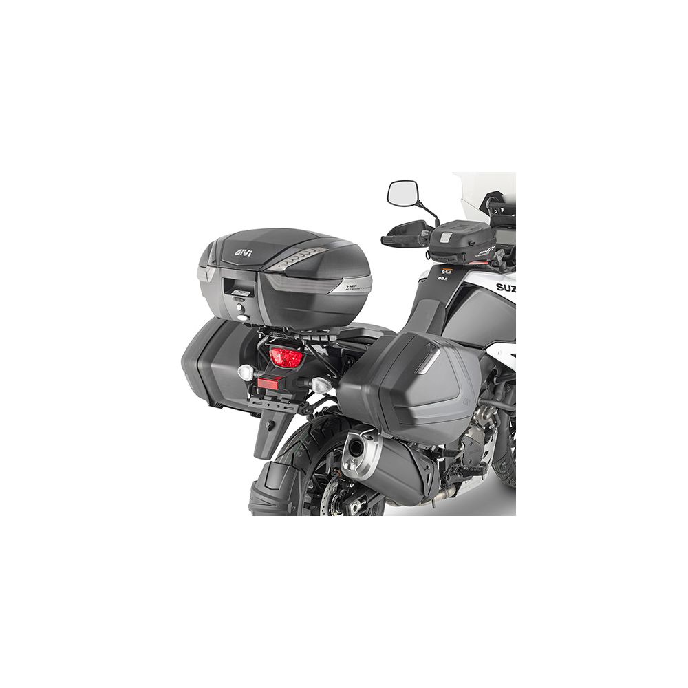 GIVI PLX3117 Portavaligie laterale specifico per valigie V35 - V37 MONOKEY SIDE per SUZUKI V-STROM 1050 2020 / 2026