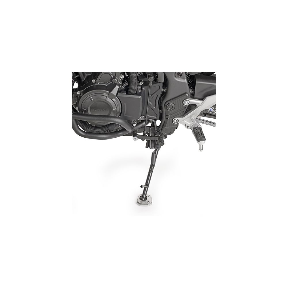 GIVI ES1203 Supporto per allargare superficie appoggio cavalletto laterale originale per HONDA NX 500 2024 2025