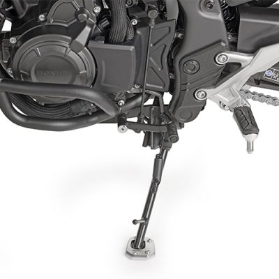 GIVI ES1203 Supporto per allargare superficie appoggio cavalletto laterale originale per HONDA NX 500 2024 2025