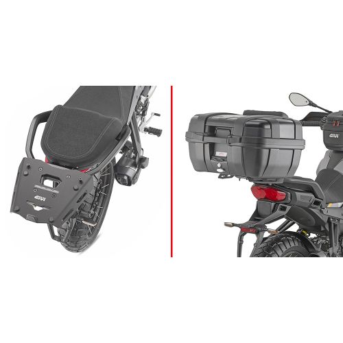 Attacco Alluminio GIVI SRA8208 per Moto Guzzi Stelvio 1000 24-26