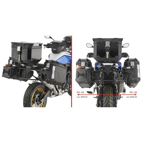 Telaietti Laterali GIVI PLOS5145CAM Scantonati per BMW F 900 GS