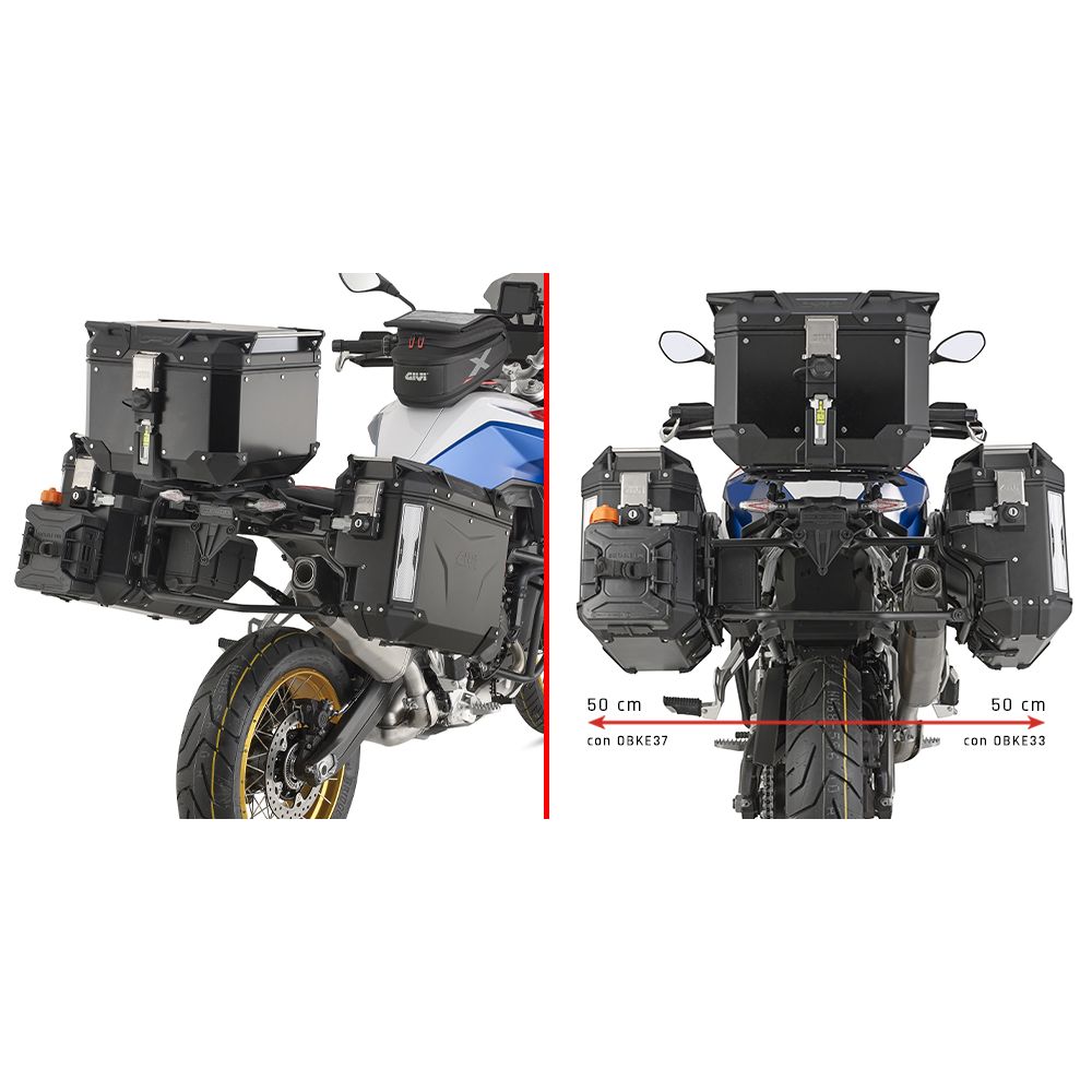 Telaietti Laterali GIVI PLOS5145CAM Scantonati per BMW F 900 GS