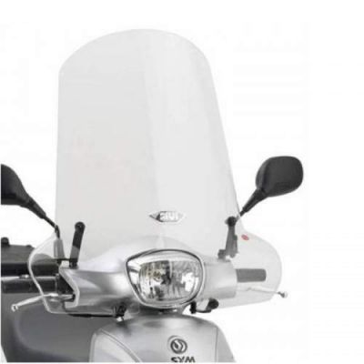 Parabrezza GIVI 7053A con Attacchi A7053A per Sym Symphony S 50-125-150