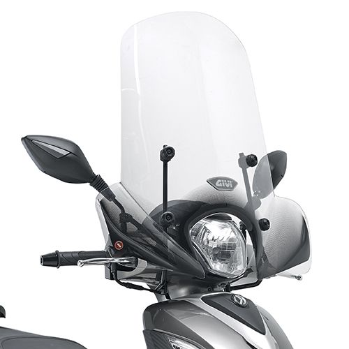 Parabrezza GIVI 7054A con Attacchi A7054A per Sym Symphony ST 50-125-200