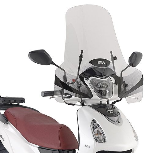 Parabrezza GIVI 7057A con Attacchi A7064A per Sym Symphony 125 2021 - 2026