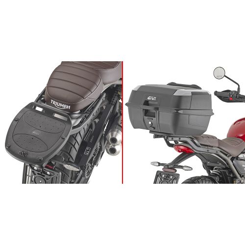 Attacco GIVI SR6424 Monolock per Triumph Scrambler 400 X e Speed 400