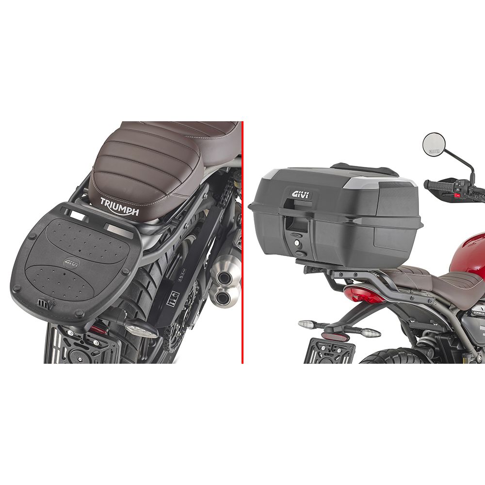 Attacco GIVI SR6424 Monolock per Triumph Scrambler 400 X e Speed 400
