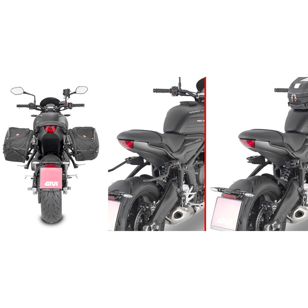 Telaietti Laterali GIVI TR6419 Remove-X per Triumph Trident 660 e 800